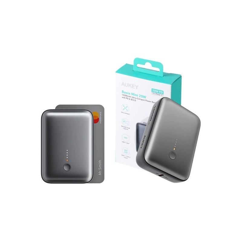 PB-Y55 MINI PowerBank | 10000mAh | 22.5W | 2xUSB | PD QC