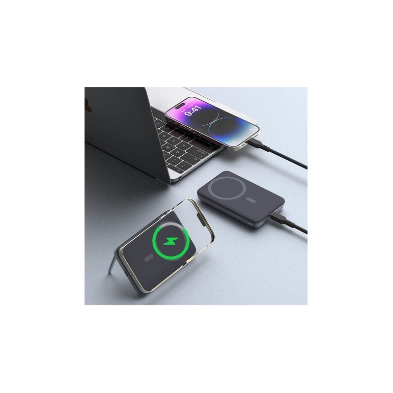 PB-MS01 MagSafe PowerBank | 6700mAh | 20W | LED | USB-C PB-MS01 MagSafe PowerBank | 6700mAh | 20W | LED | USB-C