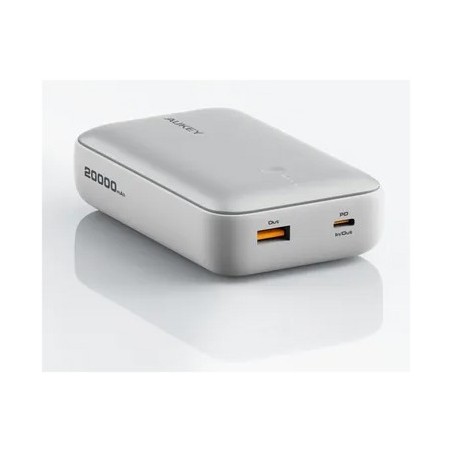 PB-Y57 White Mini PowerBank | 20000mAh | 22.5W | 2xUSB | PD 3.0 QC 3.0 LED PB-Y57 White Mini PowerBank | 20000mAh | 22.5W | 2xUSB | PD 3.0 QC 3.0 LED