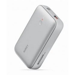 PB-Y57 White Mini PowerBank | 20000mAh | 22.5W | 2xUSB | PD 3.0 QC 3.0 LED PB-Y57 White Mini PowerBank | 20000mAh | 22.5W | 2xUSB | PD 3.0 QC 3.0 LED
