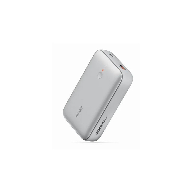 PB-Y57 White Mini PowerBank | 20000mAh | 22.5W | 2xUSB | PD 3.0 QC 3.0 LED PB-Y57 White Mini PowerBank | 20000mAh | 22.5W | 2xUSB | PD 3.0 QC 3.0 LED