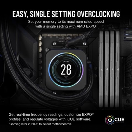 Pamięć DDR5 Vengeance 48GB/6000 (2*24GB) CL30 AMD EXPO & Intel XMP Pamięć DDR5 Vengeance 48GB/6000 (2*24GB) CL30 AMD EXPO & Intel XMP