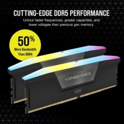Pamięć DDR5 Vengeance RGB 48GB/6400 (2x24GB) CL36 Pamięć DDR5 Vengeance RGB 48GB/6400 (2x24GB) CL36
