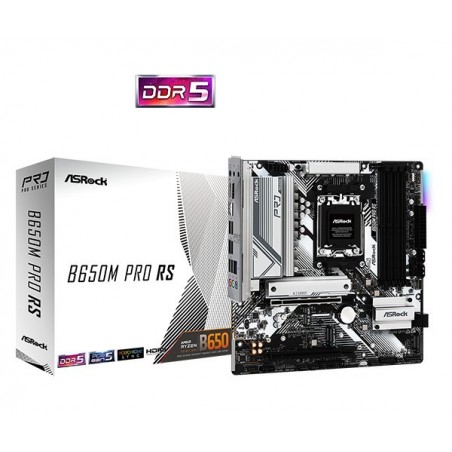 Płyta główna B650M PRO RS AM5 4DDR5 HDMI/DP mATX Płyta główna B650M PRO RS AM5 4DDR5 HDMI/DP mATX