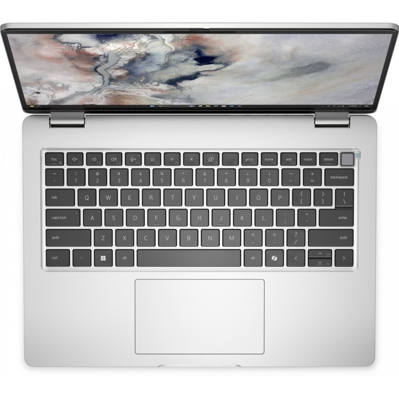 Laptop Dell Pro 14 PC14250 W11P C5 220U/16GB/512GB/14.0 FHD+/INT/FgrPr/FHD/IRCam/Mic/WLAN+BT/BcklKb/3C/3YPS Platinum 