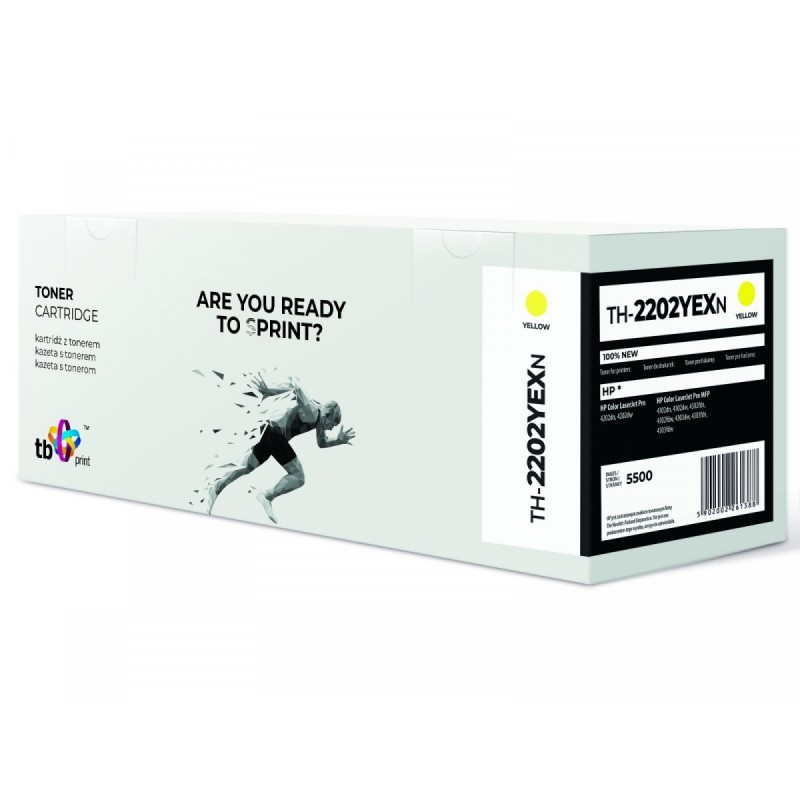 Toner do HP Color LaserJet Pro 4202 W2202X TH-2202YEXN 100% nowy żółty