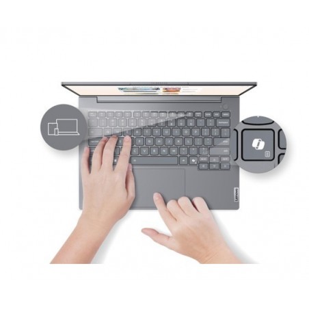 Laptop ThinkBook 14 G8 21SJ008APB W11Pro Ultra 5 225U/16GB/512GB/INT/14.0 WUXGA//Luna Grey/3YRS OS + CO2 Offset Laptop ThinkBook 14 G8 21SJ008APB W11Pro Ultra 5 225U/16GB/512GB/INT/14.0 WUXGA//Luna Grey/3YRS OS + CO2 Offset