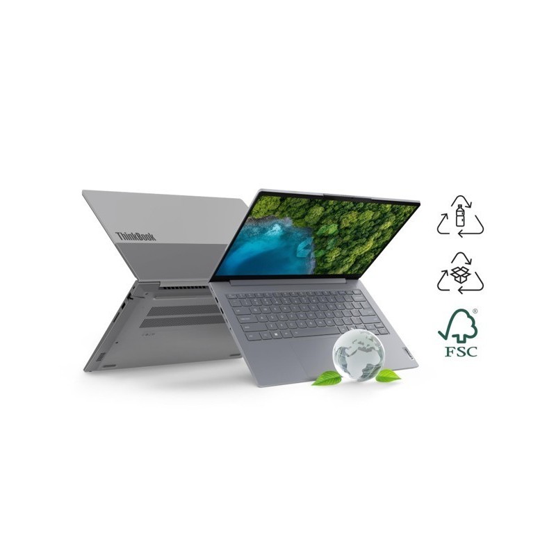 Laptop ThinkBook 14 G8 21SJ008APB W11Pro Ultra 5 225U/16GB/512GB/INT/14.0 WUXGA//Luna Grey/3YRS OS + CO2 Offset 