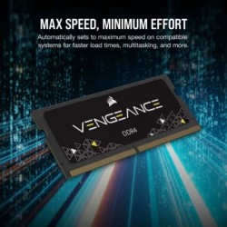 Pamięć DDR4 Vengeance 16GB/3200 (1x16GB) CL22 SODIMM Pamięć DDR4 Vengeance 16GB/3200 (1x16GB) CL22 SODIMM