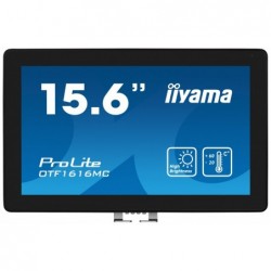 Monitor 16 cali OTF1616MC-B1, VA,poj.10pkt.1100cd,IP65, outdoor, VGA,HDMI,DP,RJ45 