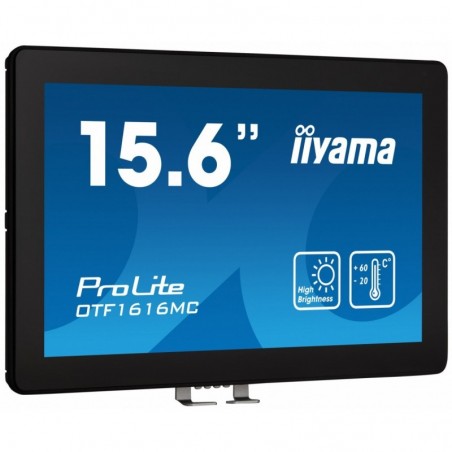 Monitor 16 cali OTF1616MC-B1, VA,poj.10pkt.1100cd,IP65, outdoor, VGA,HDMI,DP,RJ45 Monitor 16 cali OTF1616MC-B1, VA,poj.10pkt.1100cd,IP65, outdoor, VGA,HDMI,DP,RJ45
