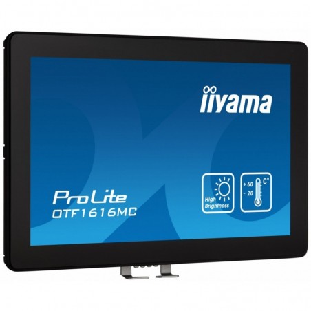 Monitor 16 cali OTF1616MC-B1, VA,poj.10pkt.1100cd,IP65, outdoor, VGA,HDMI,DP,RJ45 Monitor 16 cali OTF1616MC-B1, VA,poj.10pkt.1100cd,IP65, outdoor, VGA,HDMI,DP,RJ45