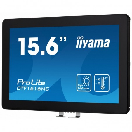 Monitor 16 cali OTF1616MC-B1, VA,poj.10pkt.1100cd,IP65, outdoor, VGA,HDMI,DP,RJ45 Monitor 16 cali OTF1616MC-B1, VA,poj.10pkt.1100cd,IP65, outdoor, VGA,HDMI,DP,RJ45