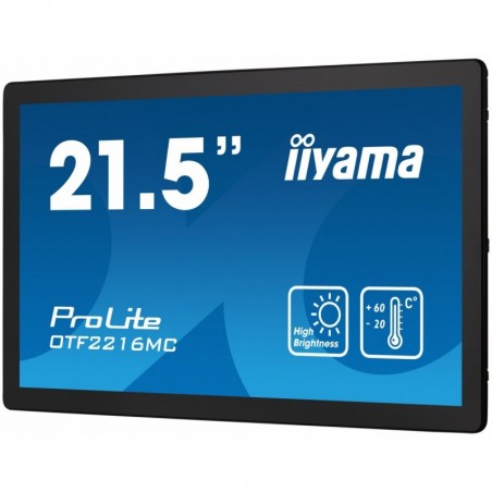 Monitor 22 cale OTF2216MC-B1, VA,poj.10pkt.1100cd,IP65,outdoor, VGA, HDMI,DP,RJ45 Monitor 22 cale OTF2216MC-B1, VA,poj.10pkt.1100cd,IP65,outdoor, VGA, HDMI,DP,RJ45