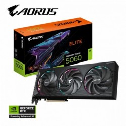 Karta graficzna AORUS GeForce RTX 5060 ELITE 8GB 128BIT GDDR7 HDMI/DP Karta graficzna AORUS GeForce RTX 5060 ELITE 8GB 128BIT GDDR7 HDMI/DP