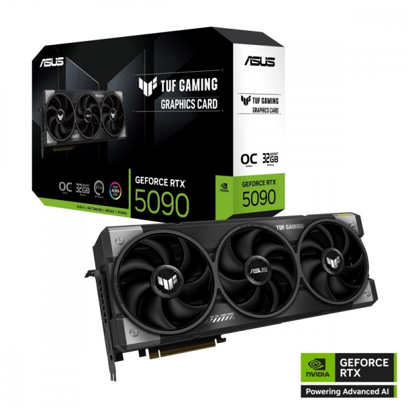 Karta graficzna GeForce RTX 5090 TUF GAMING OC 32GB GDDR7 512bit 3DP/2HDMI