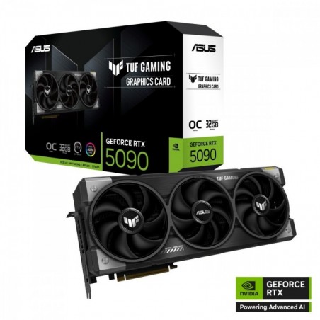 Karta graficzna GeForce RTX 5090 TUF GAMING OC 32GB GDDR7 512bit 3DP/2HDMI Karta graficzna GeForce RTX 5090 TUF GAMING OC 32GB GDDR7 512bit 3DP/2HDMI