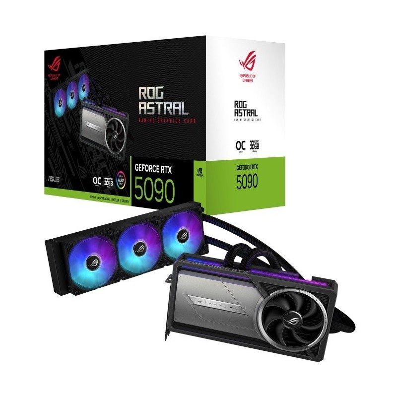 Karta graficzna GeForce RTX 5090 ROG ASTRAL LC GAMING OC 32GB GDDR7 512BIT