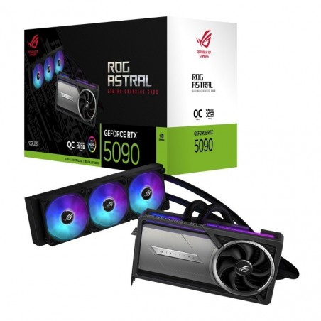 Karta graficzna GeForce RTX 5090 ROG ASTRAL LC GAMING OC 32GB GDDR7 512BIT Karta graficzna GeForce RTX 5090 ROG ASTRAL LC GAMING OC 32GB GDDR7 512BIT