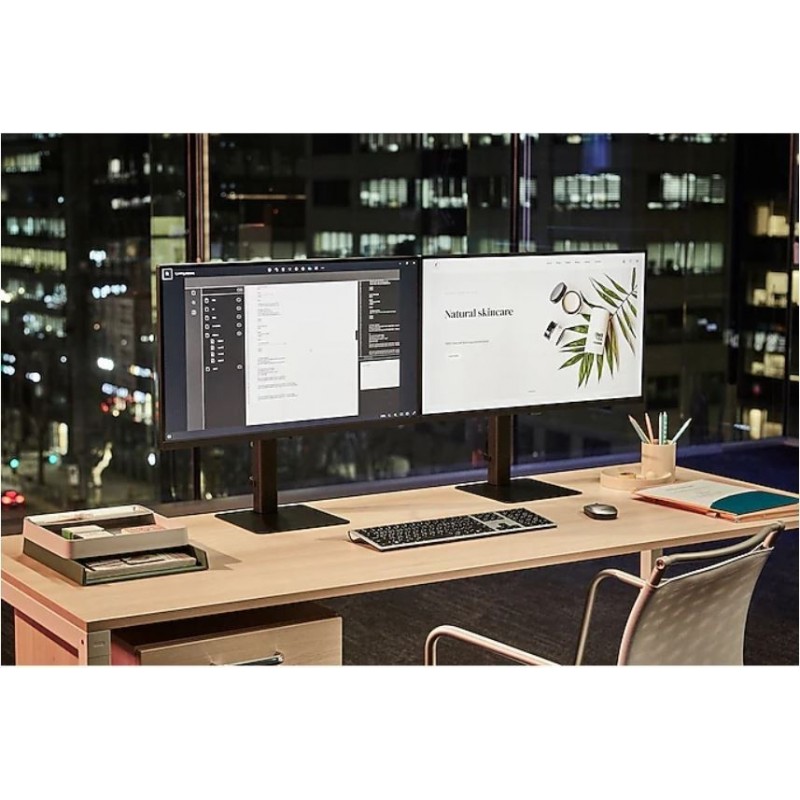 Monitor 27 cale ViewFinity S60UD IPS 2560x1440 WQHD 16:9 1xHDMI 2xDP(In+Out) 1xUSB-C 90W 3xUSB 3.0 LAN KVM 5ms PinP/PbyP 100Hz H