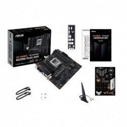 Płyta główna TUF GAMING A620M-PLUS WIFI AM5 4DDR5 HDMI/DP mATX Płyta główna TUF GAMING A620M-PLUS WIFI AM5 4DDR5 HDMI/DP mATX