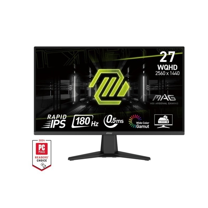 Monitor MAG 275QF 27 cali/LED/QHD/Flat/180Hz/Black 