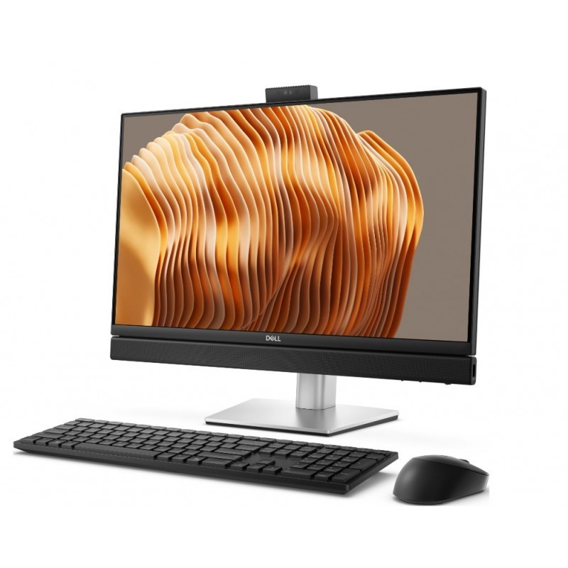 Komputer Dell Pro 24 All-in-One Plus QB24250 W11Pro U5 245/16GB/512GB/23.81 FHD/Int/FHD Cam/Mic/WLAN+BT/WirelessKb&Mouse/160W/3Y
