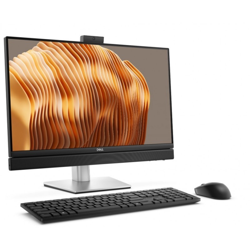 Komputer Dell Pro 24 All-in-One Plus QB24250 W11Pro U7 265/16GB/512GB/23.81 FHD/Int/FHD Cam/Mic/WLAN+BT/WirelessKb&Mouse/160W/3Y