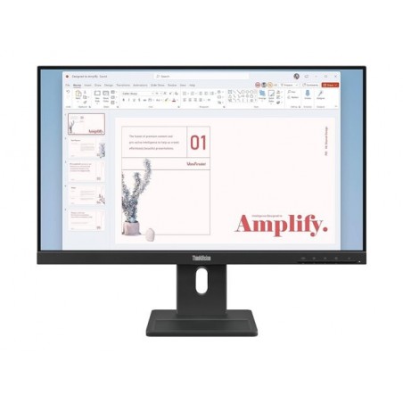 LENOVO ThinkVision E24-40 23.8inch 1920x1080 IPS 100Hz Speakers 2x2W Epeat Gold TCO10 LENOVO ThinkVision E24-40 23.8inch 1920x1080 IPS 100Hz Speakers 2x2W Epeat Gold TCO10
