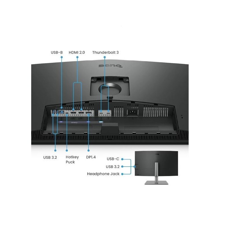 Monitor 31.5 cala PD3225U LED 5ms/2K/2000:1/HDMI/Czarny Monitor 31.5 cala PD3225U LED 5ms/2K/2000:1/HDMI/Czarny