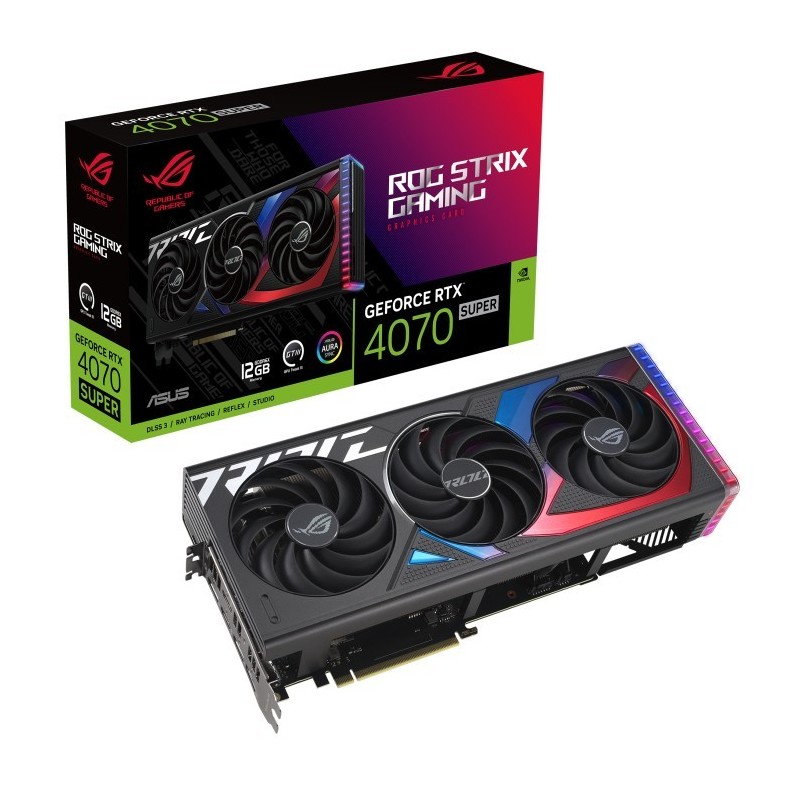 Karta graficzna GeForce RTX 4070 SUPER ROG STRI X 12G GDDRX6 192bit