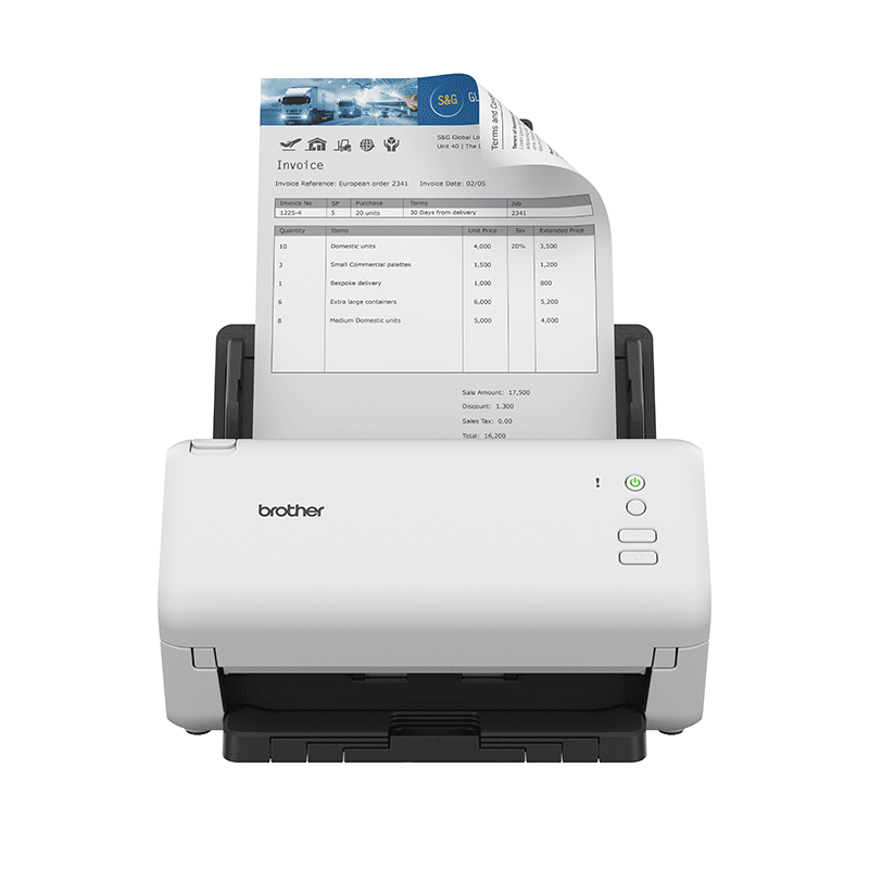 Skaner Brother ADS-4100 - Dokumentowy USB Duplex | Drukarki.pl Skaner Brother ADS-4100 - Dokumentowy USB Duplex | Drukarki.pl