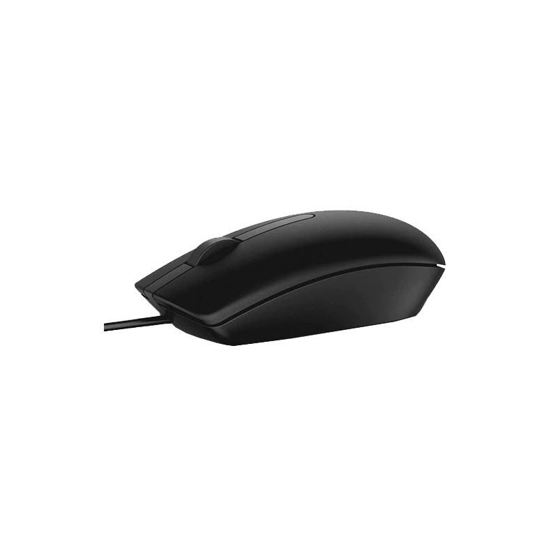 Mysz optyczna przewodowa USB MS116 czarna 