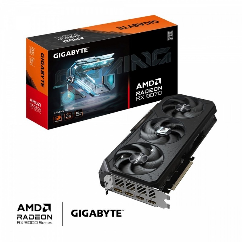 Karta graficzna Radeon RX 9070 GAMING OC 16GB GDDR6 256bit 2DP/2HDMI Karta graficzna Radeon RX 9070 GAMING OC 16GB GDDR6 256bit 2DP/2HDMI