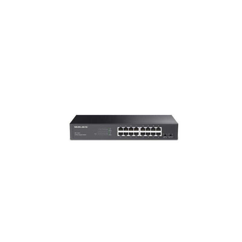 Przełącznik Mercusys 16-Port Gigabit Desktop/Rackmount Switch                PORT: 16× Gigabit RJ45 Ports