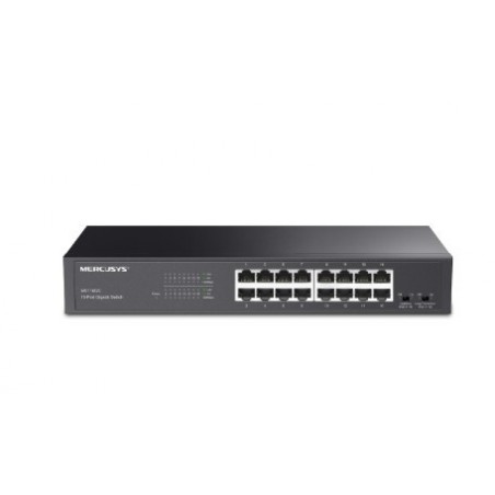 Przełącznik Mercusys 16-Port Gigabit Desktop/Rackmount Switch PORT: 16× Gigabit RJ45 Ports Przełącznik Mercusys 16-Port Gigabit Desktop/Rackmount Switch PORT: 16× Gigabit RJ45 Ports