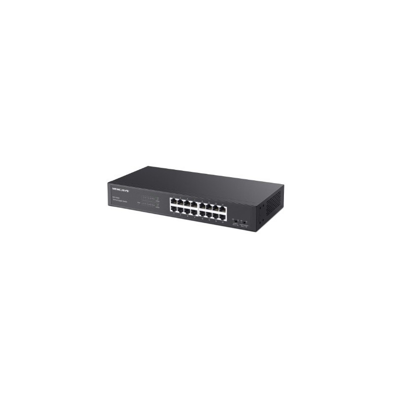 Przełącznik Mercusys 16-Port Gigabit Desktop/Rackmount Switch                PORT: 16× Gigabit RJ45 Ports