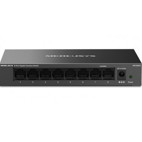 Przełącznik 8-Port Gigabit Desktop Switch PORT: 8× Gigabit Ports Przełącznik 8-Port Gigabit Desktop Switch PORT: 8× Gigabit Ports