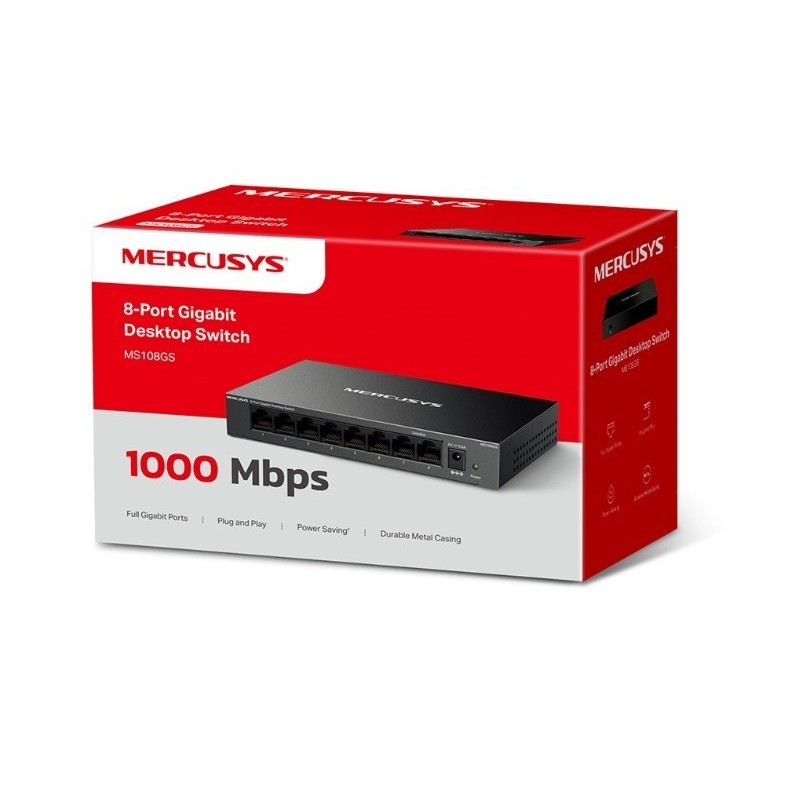 Przełącznik 8-Port Gigabit Desktop Switch     PORT: 8× Gigabit Ports