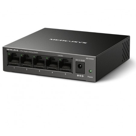 Przełącznik 5-Port Gigabit Desktop Switch PORT: 5× Gigabit Ports Przełącznik 5-Port Gigabit Desktop Switch PORT: 5× Gigabit Ports