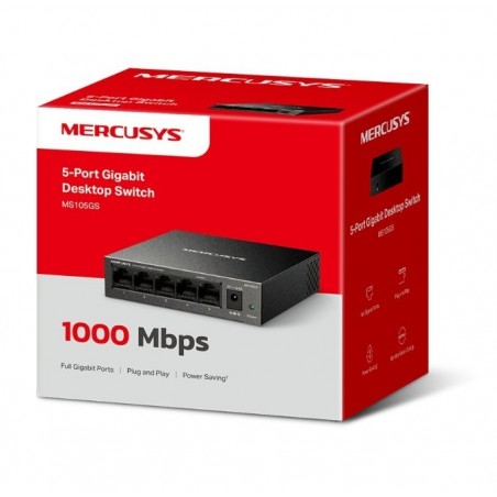 Przełącznik 5-Port Gigabit Desktop Switch PORT: 5× Gigabit Ports Przełącznik 5-Port Gigabit Desktop Switch PORT: 5× Gigabit Ports