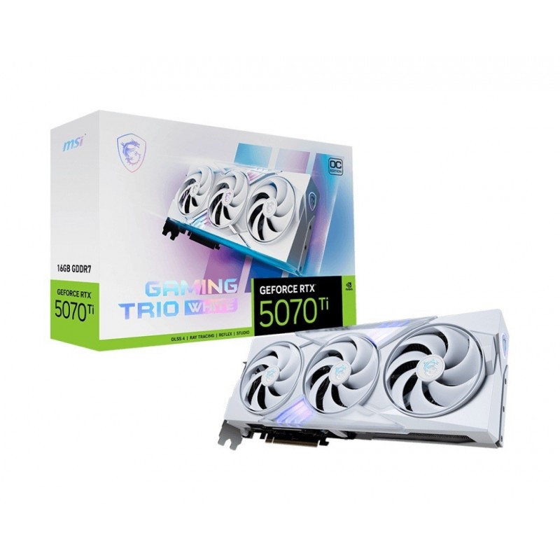 Karta graficzna GeForce RTX 5070 Ti 16G GAMING OC WHITE