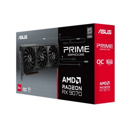Karta graficzna RX 9070 PRIME OC 16GB GDDR6 256bit DP/HDMI Karta graficzna RX 9070 PRIME OC 16GB GDDR6 256bit DP/HDMI