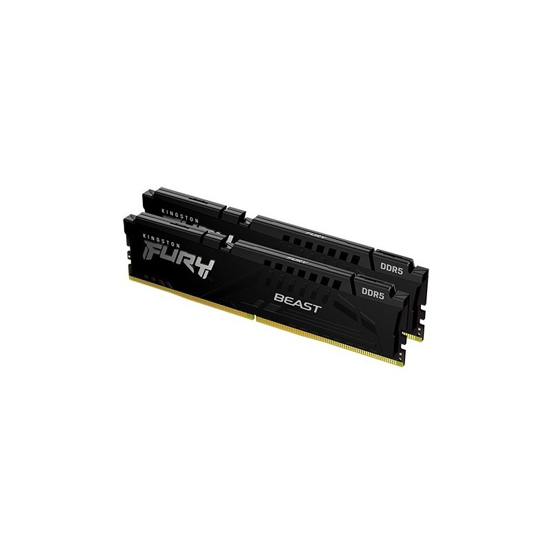 Pamięć DDR5 Fury Beast 128GB(2*64GB)/5600 CL40 czarna