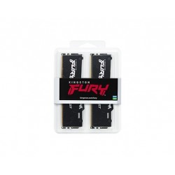 Pamięć DDR5 Fury Beast RGB 128GB(2*64GB)/5600 CL40 czarna Pamięć DDR5 Fury Beast RGB 128GB(2*64GB)/5600 CL40 czarna