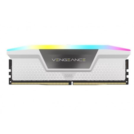 Pamięć DDR5 Vengeance RGB 32GB/6000 (2*16GB) CL30 Intel XMP, white Pamięć DDR5 Vengeance RGB 32GB/6000 (2*16GB) CL30 Intel XMP, white