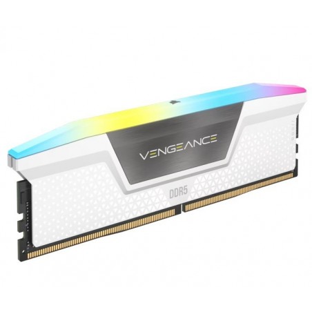 Pamięć DDR5 Vengeance RGB 32GB/6000 (2*16GB) CL30 Intel XMP, white Pamięć DDR5 Vengeance RGB 32GB/6000 (2*16GB) CL30 Intel XMP, white