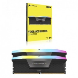 Pamięć DDR5 Vengeance RGB 32GB/6400 (2*16GB) C36 Intel XMP Pamięć DDR5 Vengeance RGB 32GB/6400 (2*16GB) C36 Intel XMP