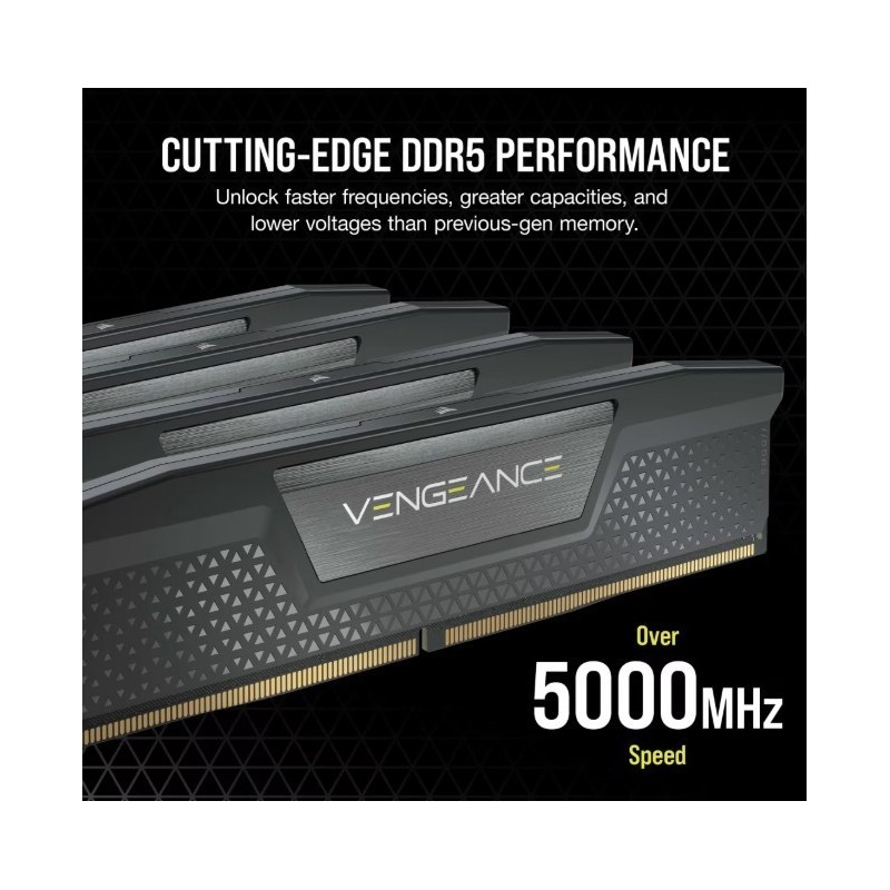 Pamięć DDR5 Vengeance 16GB/5200 (1*16GB) C40 Intel XMP Pamięć DDR5 Vengeance 16GB/5200 (1*16GB) C40 Intel XMP