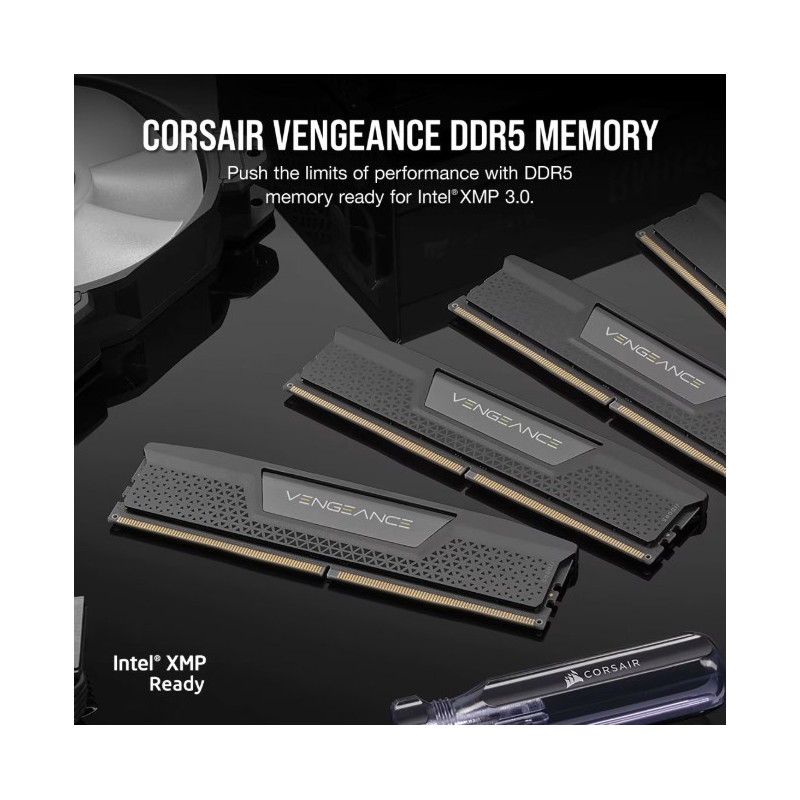 Pamięć DDR5 Vengeance 16GB/5200 (1*16GB) C40 Intel XMP Pamięć DDR5 Vengeance 16GB/5200 (1*16GB) C40 Intel XMP